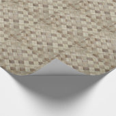 Woven Palm Matting Cadeaupapier (Hoek)