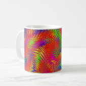 Woven Rainbow Koffiemok (Voorkant links)