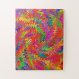 Woven Rainbow Legpuzzel