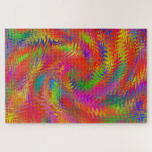 Woven Rainbow Legpuzzel (Horizontaal)