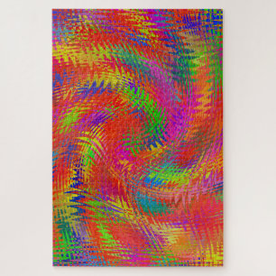 Woven Rainbow Legpuzzel