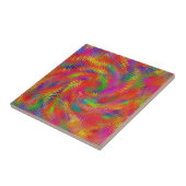 Woven Rainbow Tegeltje (Zijkant)