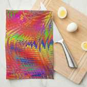 Woven Rainbow Theedoek (Quarter Fold)