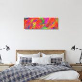 Woven Rainbow Triptych Canvas Afdruk (Insitu (Slaapkamer))