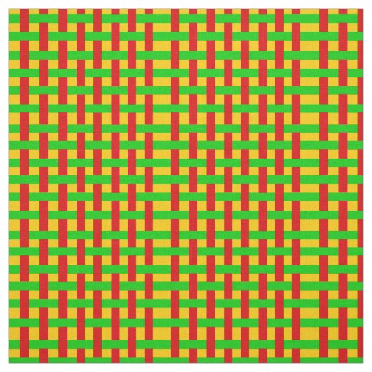 Woven Rasta Stof (Swatch)