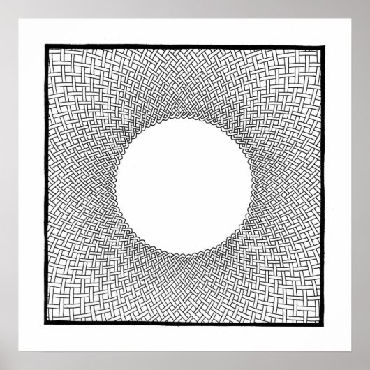 Woven Sun Poster (Voorkant)