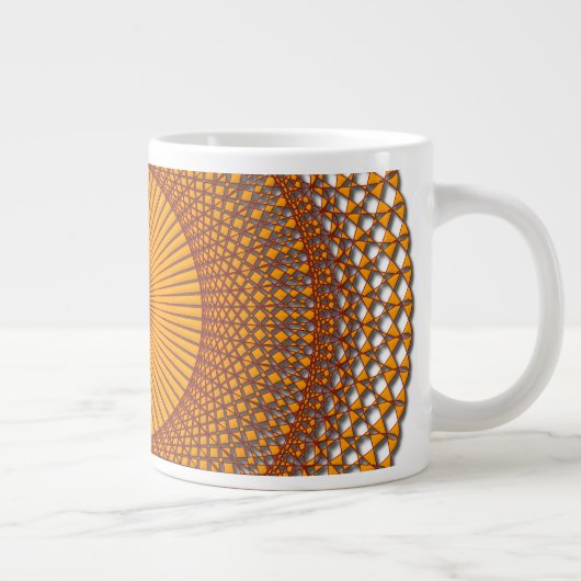 Woven Sunburst Grote Koffiekop (Rechts)