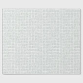 Woven Texture - lichtblauw Cadeaupapier (Vlak)