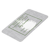 Woven Tree Airbnb Vacation Rental Wifi Magnet Magneet (Linkerzijde)