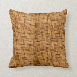 Woven Wicker Pattern Kussen
