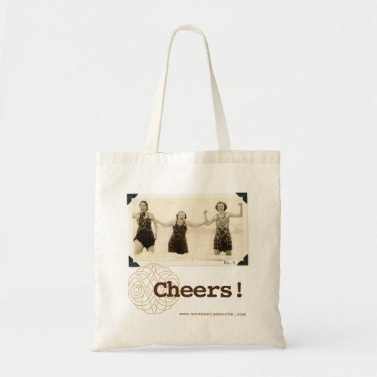 Woven Wineworks Cheers! Tote Bag (Voorkant)