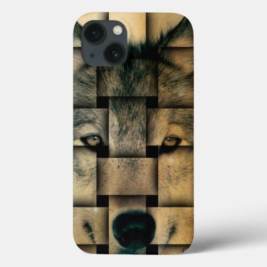 Woven Wolf iPhone 6 Hoesjes (Achterkant)