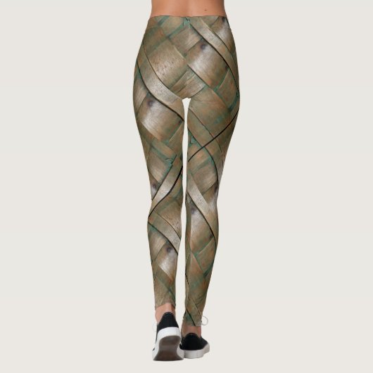 Woven Wood #2 Leggings (Achterkant)