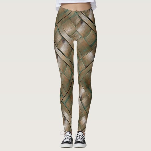 Woven Wood #2 Leggings (Voorkant)