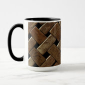 Woven Wood 3 Mok (Links)