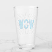 WOW びっくりした GLAS (Achterkant)