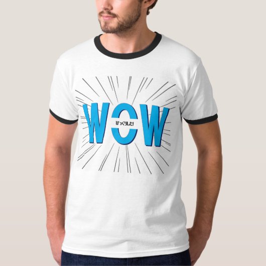 WOW びっくりした T-SHIRT (Voorkant)