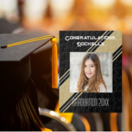 Wow! Afstudeerder Aangepaste foto Jigzaag Puzzle Legpuzzel