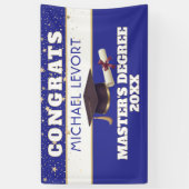 Wow! Afstuderen Masters  Spandoek (Verticaal)