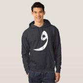 "Wow" Arabic letter Hoodie (Voorkant volledig)