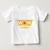 "WOW" Baby T-shirt (Voorkant)