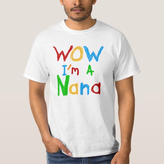WOW ben ik de t-shirts en de Giften van Nana (Voorkant)