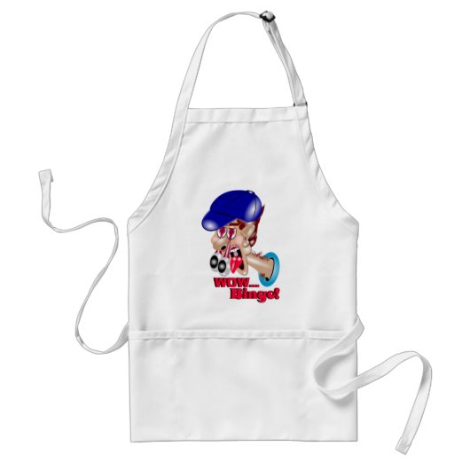 Wow... Bingo! Standaard Schort (Voorkant)