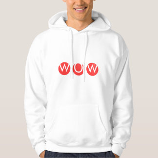 WOW Bold Minimaal T-Shirt met Typografie