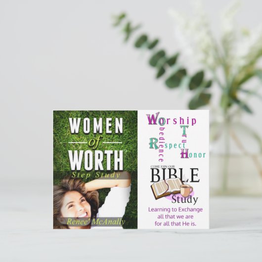 WOW-Briefkaarten 1 Aankondigingskaart (Staand voorkant)