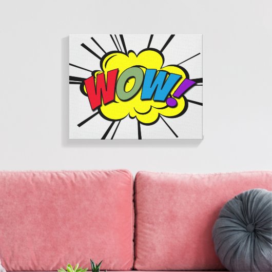 WOW! CANVAS AFDRUK (Insitu (Woonkamer))
