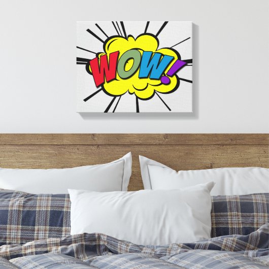 WOW! CANVAS AFDRUK (Insitu (Slaapkamer))