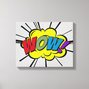 WOW! CANVAS AFDRUK