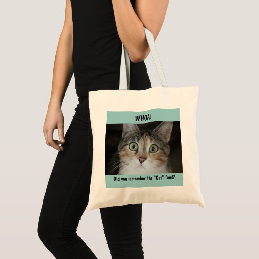 Wow! Cat Canvas tas (Voorkant (product))