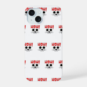 Wow Cat iPhone 15 Case