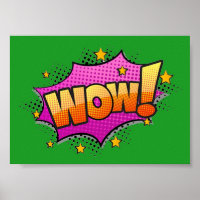 Wow Comic Sound-effect