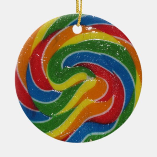 WOW. Dat is een Flippin Huge Lollipop Ornament (Voorkant)