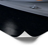 Wow, dat is onverwacht. Blanco kaart Perfect Poster (Hoek)