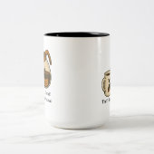 Wow, Decaf. That's Borderline Criminal Mug Tweekleurige Koffiemok (Center)