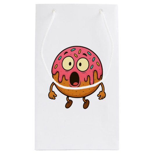 Wow Donut Klein Cadeauzakje (Achterkant)