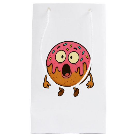 Wow Donut Klein Cadeauzakje (Voorkant)