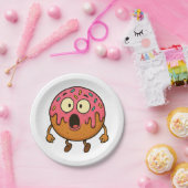 Wow Donuts Papieren Bordje (Feest)