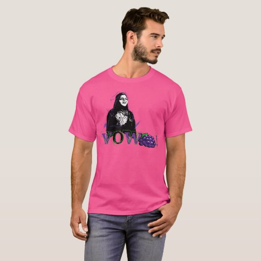 wow-druif t-shirt (Voorkant volledig)