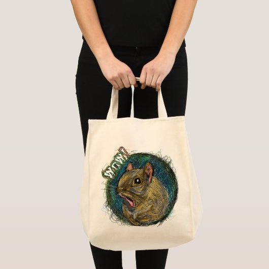"WOW" EEKHOORN TOTE BAG (Voorkant (product))