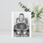 WOW, EEN VERJAARDAG! BRIEFKAART (Staand voorkant)