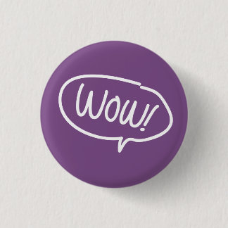 Wow Flair Pin Ronde Button 3,2 Cm