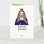 Wow, Girl You are Amazing, Encouragament Kaart (Achterkant)