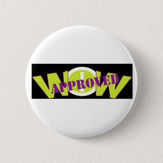 WOW! GOEDGEKEURDE knop Ronde Button 5,7 Cm (Voorkant)