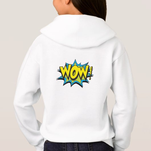 WoW grafische hoodie (Achterkant)