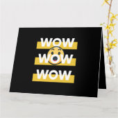 wow gratis dag Klassiek Kaart (Gele Bloem)