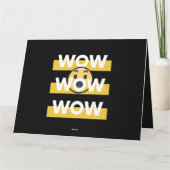 wow gratis dag Klassiek Kaart (Achterkant)